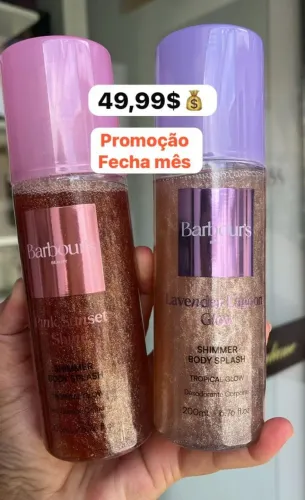 Promoção Body spalsh barbors
