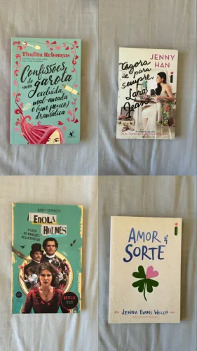 Diversos livros - Romance e drama