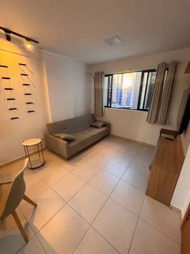 Quarto e sala Jatiúca