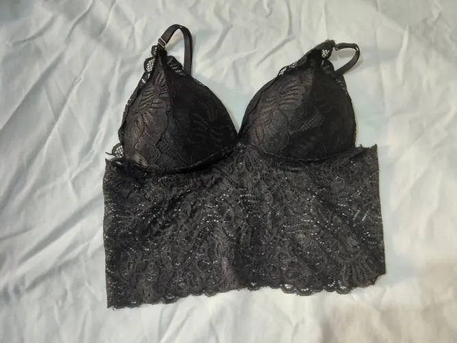 Top de renda preto