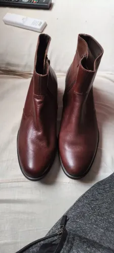 Bota Couro Feminina