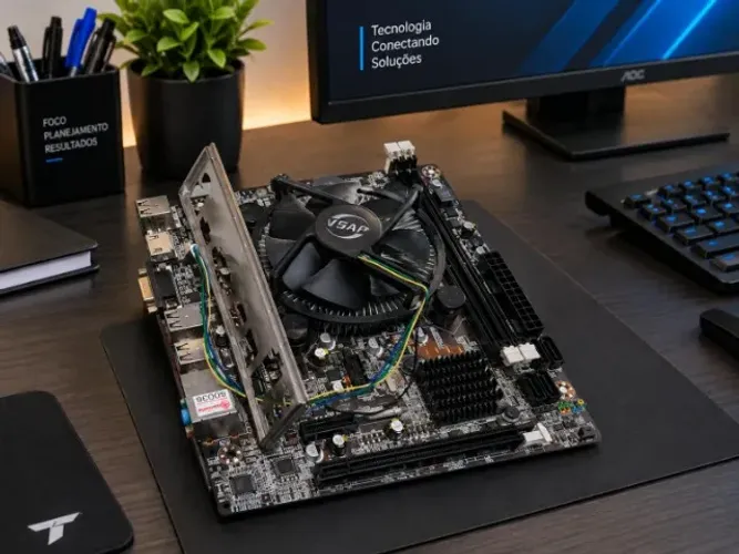 KIT I3 3220 + H61 1155 pra hj