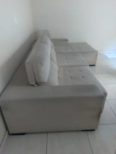 Sofá retrátil e reclinavel tamanho família