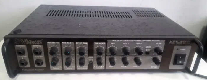 AMPLIFICADOR PROFICIONAL NEWELL VDK 4000 PARA KARAOKE