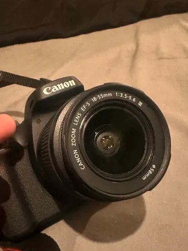 Canon Rebel T100 - Estado de Nova | Pouquíssimo Uso