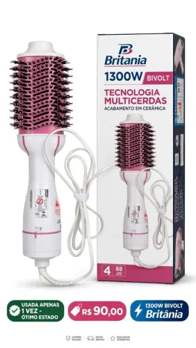 Vende-se Escova Britânia semi nova