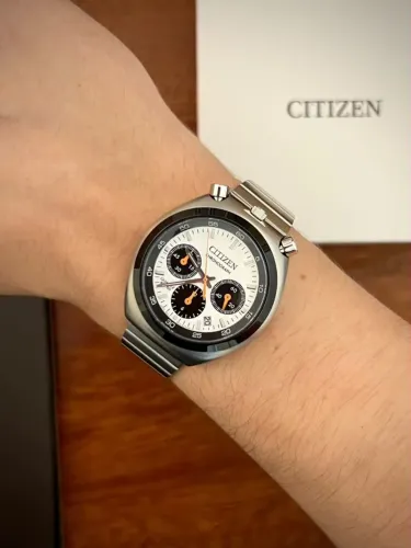 Relógio Citizen Tsuno Bullhead Panda 38mm