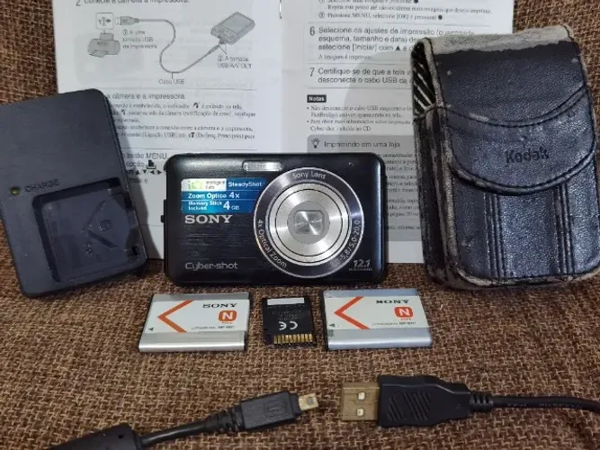 Sony Cyber Shot vendo troco