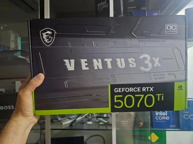 Placa de video Rtx 5070 ti 16gb nota e garantia