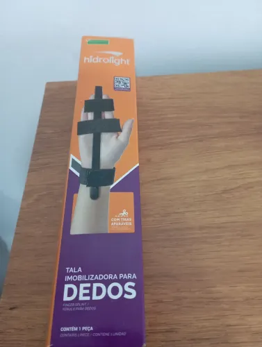 Tala de imobilizadora para dedo