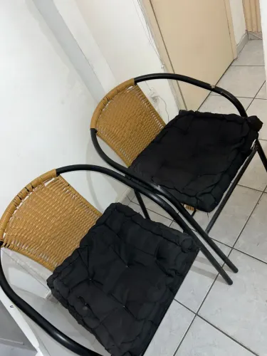 Poltronas de inox