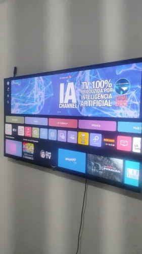 TV 55 polegadas 4k smart LG com Alexa