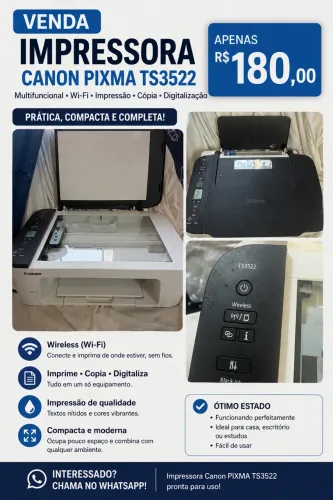 Impressora cânon