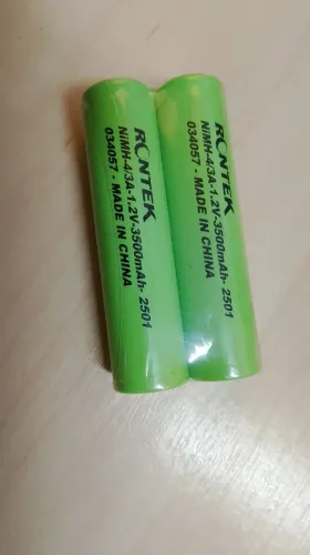 Bateria Recarregável Nimh 1,2v 3500mah 4/3sc Emb. 2 Peças