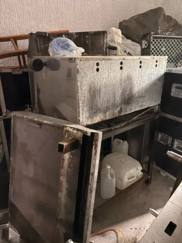 Forno industrial a gás