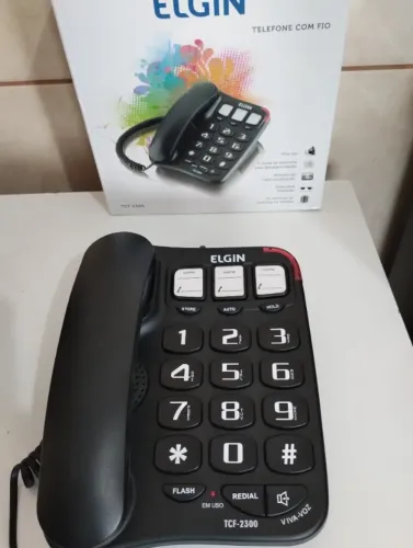 Telefone com Fio Elgin TCF2300