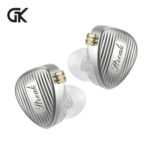 Fone intra-auricular GK Streak IEM Prata