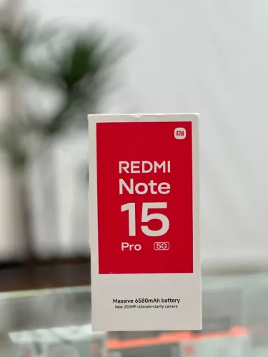 REDMI NOTE 15 PRO  8GB RAM E 25GB NOVO