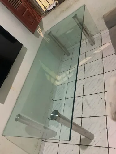Venda uma mesa de vidro