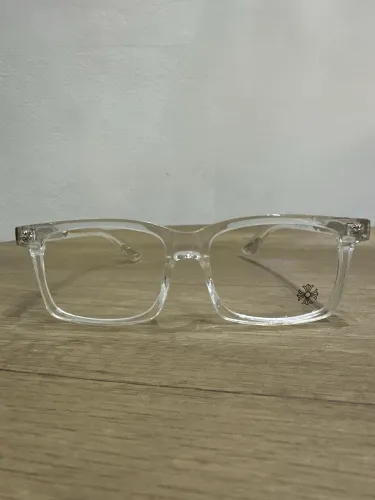 Óculos Chrome Hearts Transparente com filtro de luz azul