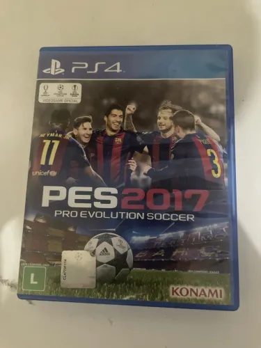 PES 2017 PS4 Original UEFA Champions