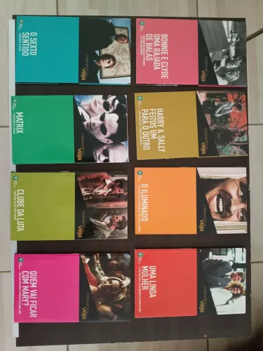8 Filmes em DVD + Fascículos