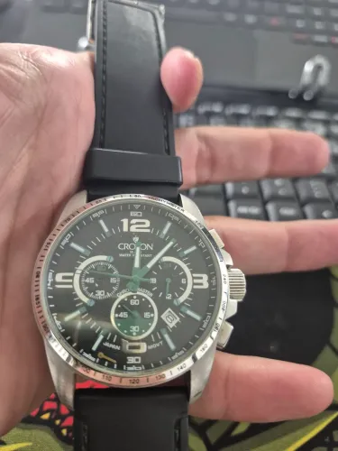 Relógio Croton Chronomaster CC311279 - Raro Verde