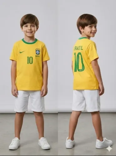 Camisa do Brasil infantil
