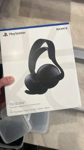 Headset sem fio PULSE Elite - Midnight Black