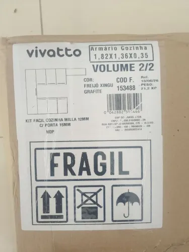 Armário novo na caixa zero!