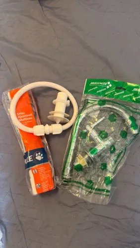 Kit torneira ABS + sifão + flexível + ralo de pia