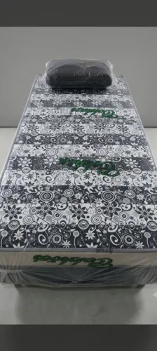 Cama Box solteiro 1 travesseiros de brinde