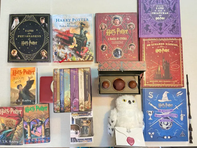COLEÇÃO HARRY POTTER - ITENS DE COLECIONADOR | EXCELENTE ESTADO