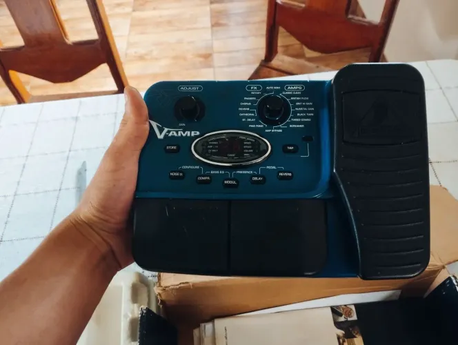Pedaleira para guitarra