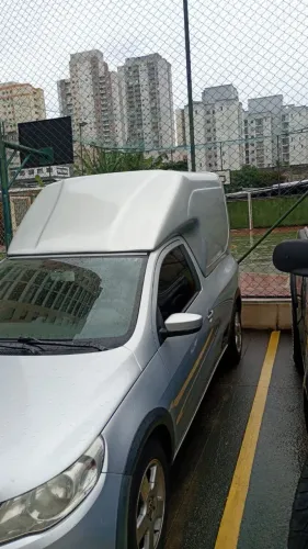 CAPOTA DE FIBRA PARA SAVEIRO E PICAPES