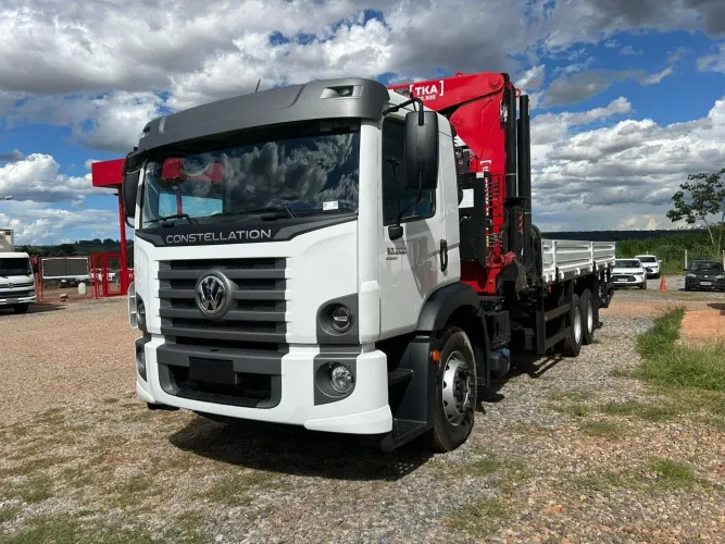 Caminhão Munck VW Constellation 26.260 6x2 - Zero Km | Ano/Modelo 2025/2026