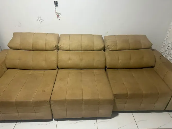 Sofá retrátil 3 lugares
