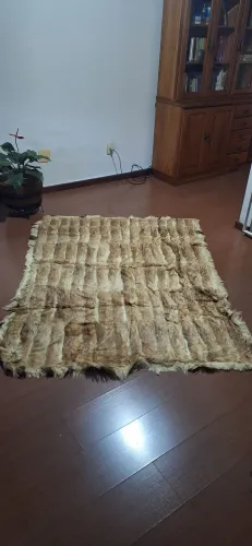 Tapete pele natural 1,90 x 1,40