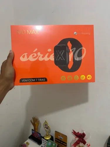 Smartwatch N10 Max Série 10 + 7 Pulseiras (Novo)