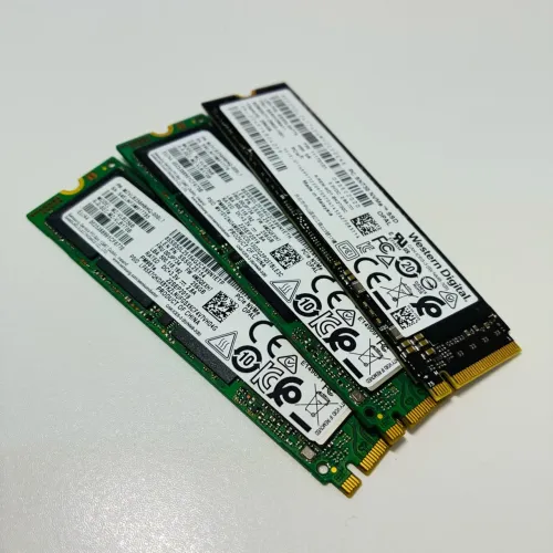 Kit 3 SSD Nvme 256GB - Western Black e Samsung