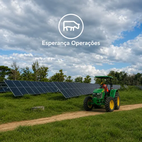Locação de trator | Operação agrícola e Roçada e pulverização de usinas fotovoltaicas