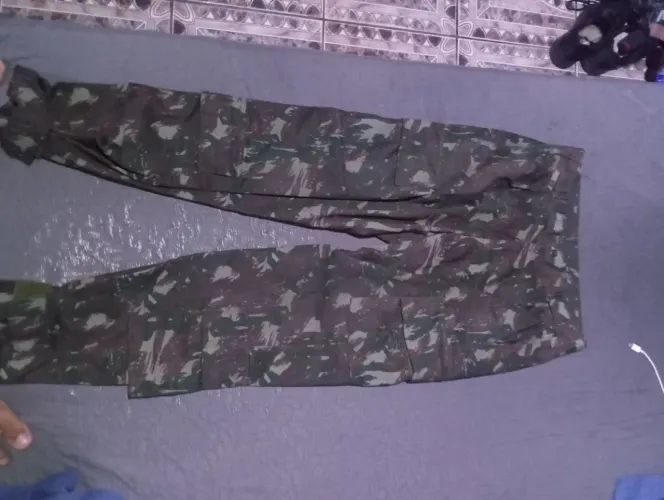 Fardamento militar modelo novo 