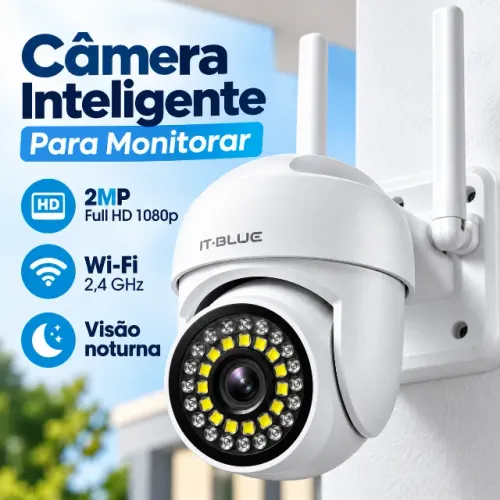 Camera de Monitoramento Remoto Sem Fio Wifi ICSEE
