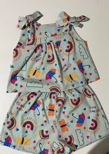 Conjunto feminino infantil