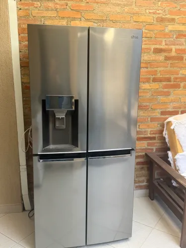 Refrigerador lg smart french door 428l