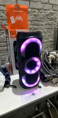 Caixa de Som RGB | Bluetooth
