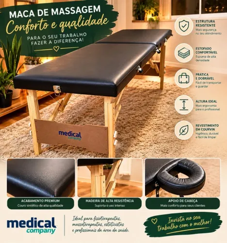 Maca de Massagem/Fisioterapia - NOVA, NUNCA USADA