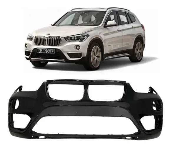 Parachoque Dianteiro Bmw X1 2016 A 2019 Usado Original Preto