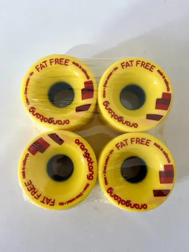 Rodas Orangatang Fat Free 65mm