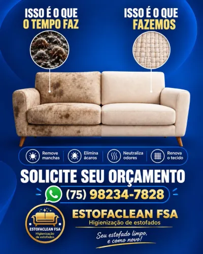 Limpeza de estofado
